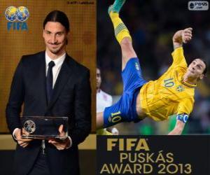 Puzzle Βραβείο Puskás FIFA 2013 για Ζλάταν Ιμπραΐμοβιτς